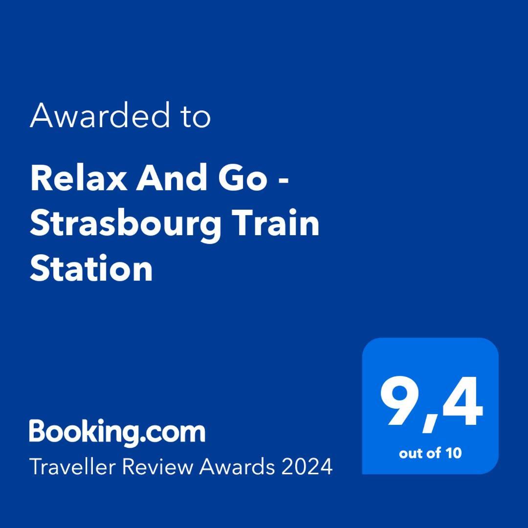 Relax And Go - Strasbourg Train Station 아파트 외부 사진